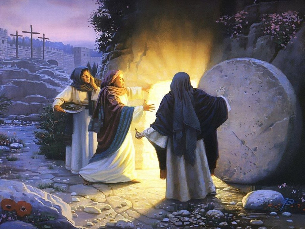 жены мироносицы у гроба Иисуса
